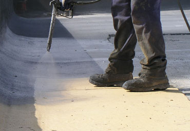 coating systems over Frankfort spray foam roof systems
